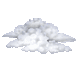 Partly cloudy